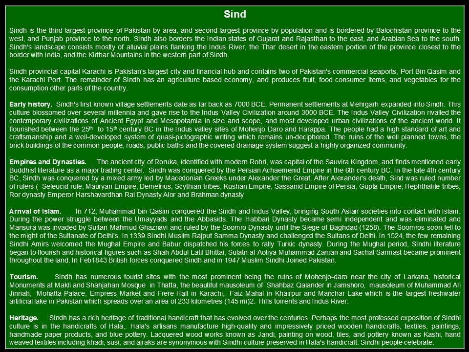Sindh History